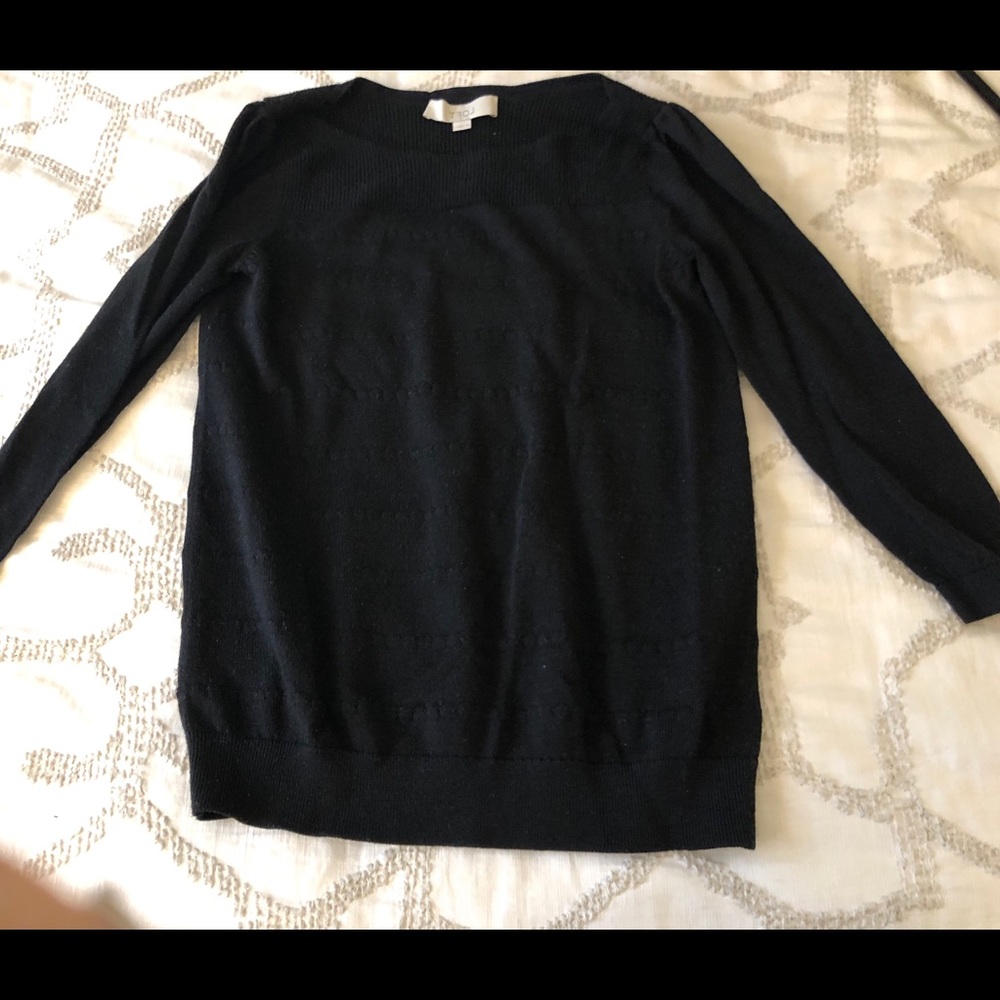 Black loft sweater size S